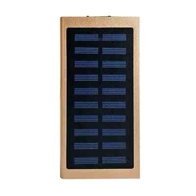 Solar panel with multiple solar cells on a cardboard backing