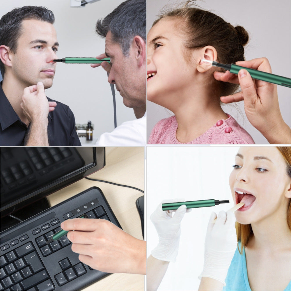 HD Waterproof Ear Wax Removal Tool Ear Canal Oral Inspection Endoscope
