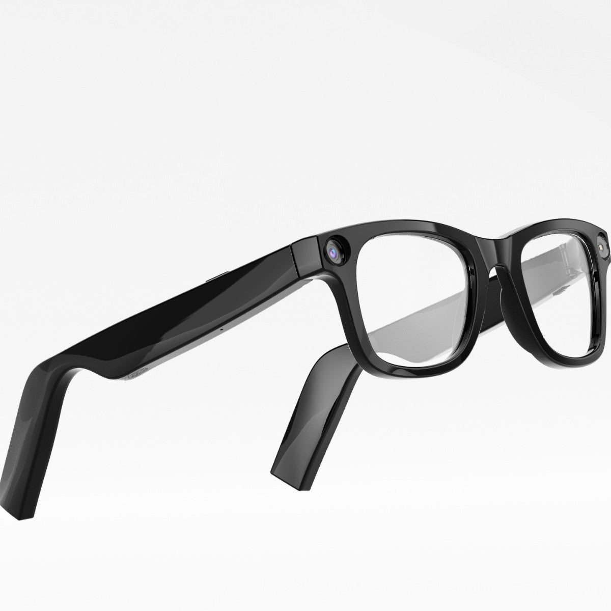 Smart AI Glasses rectangular frame design