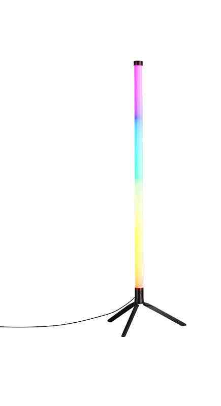 E-sports Pickup Rhythm RGB Colorful Floor Lamp with a white background