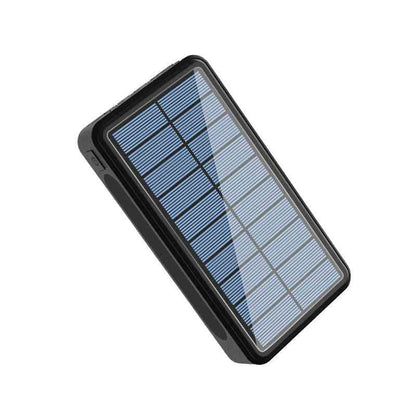 Solar panel on a white background
