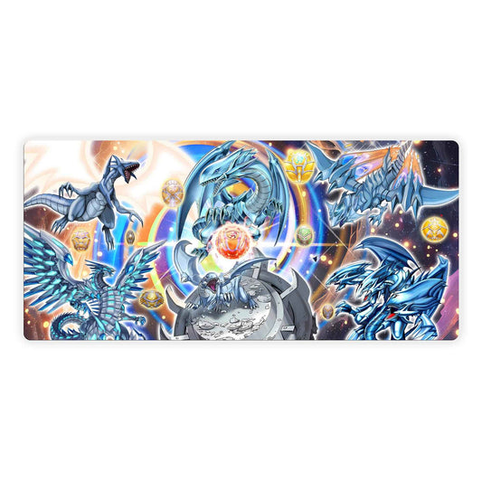 Heratic Seals Blue Eyes White Dragon Mouse Pad - TechTronic