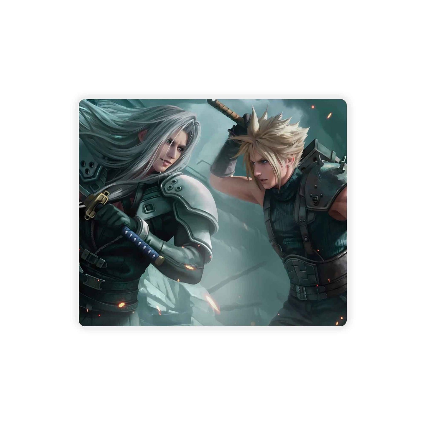 Sephiroth VS Cloud Strife Mouse Pad