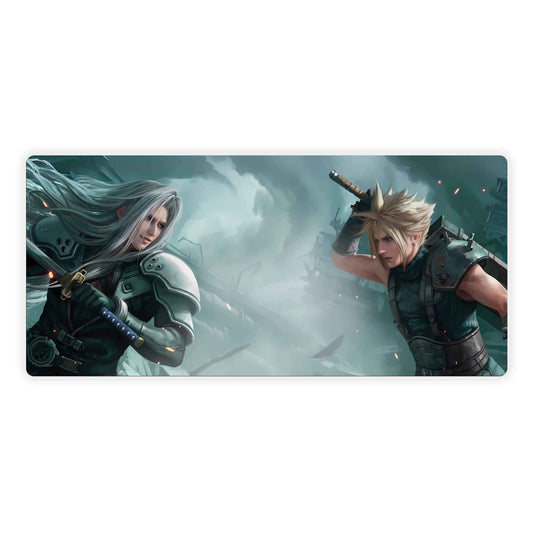 Sephiroth VS Cloud Strife Mouse Pad - TechTronic