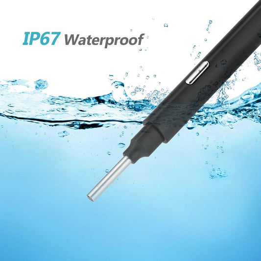 HD Waterproof Ear Wax Removal Tool Ear Canal Oral Inspection Endoscope - TechTronic