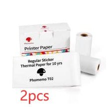 Mini Bluetooth Thermal Label Printer - Inkless Portable Pocket Printer - TechTronic