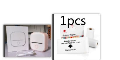Mini Bluetooth Thermal Label Printer - Inkless Portable Pocket Printer - TechTronic