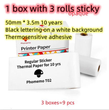 Portable Mini Thermal Label Printer Home Photo Printer Student Wrong Question Printer Bluetooth - compatible Mini Label Printer Price Tag - TechTronic