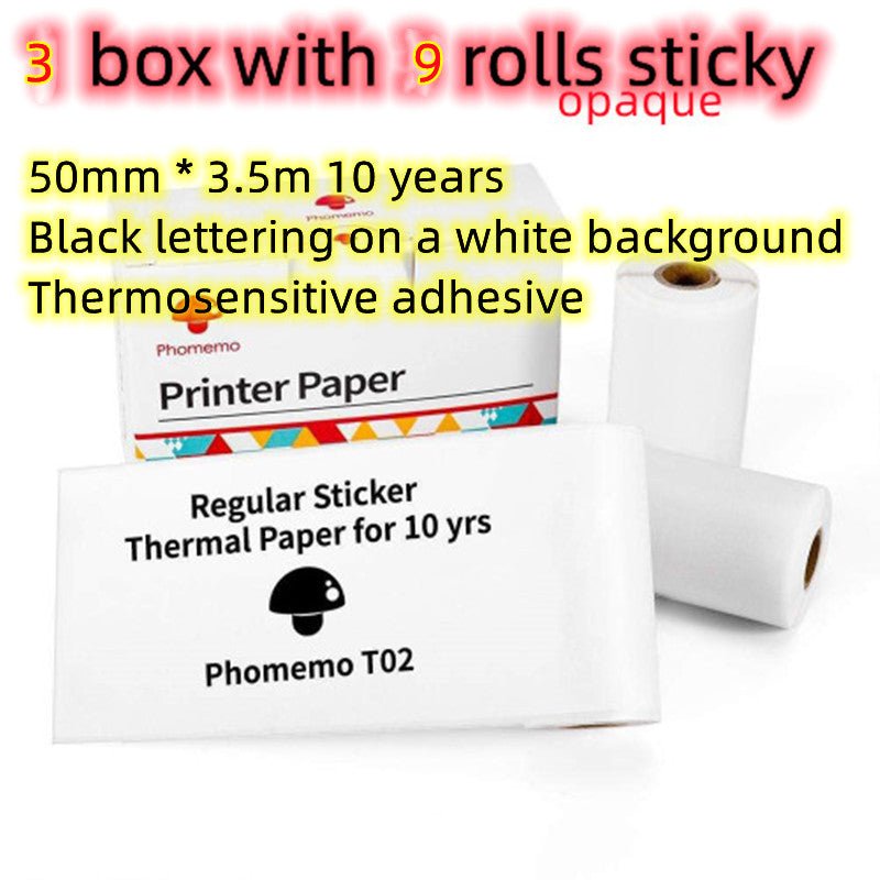 Portable Mini Thermal Label Printer Home Photo Printer Student Wrong Question Printer Bluetooth - compatible Mini Label Printer Price Tag - TechTronic