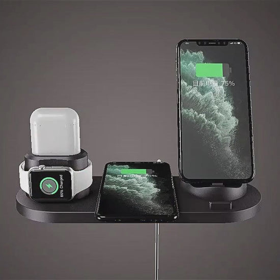 6-in-1 Wireless Charging Dock Station