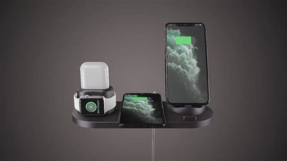 6-in-1 Wireless Charging Dock Station