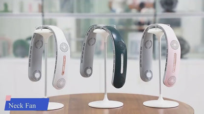  Folding Leafless Hanging Neck Electric Fan