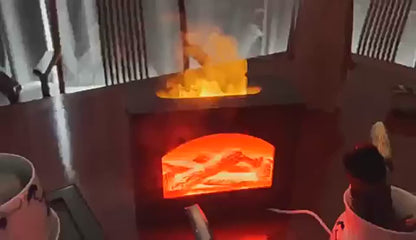 Simulated Fireplace Air Humidifier Flame