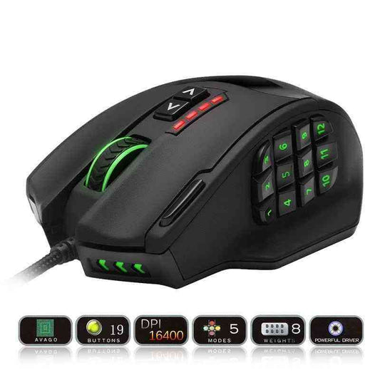 RGB Backlit Gaming Mouse – Custom Lighting, Precision Performance