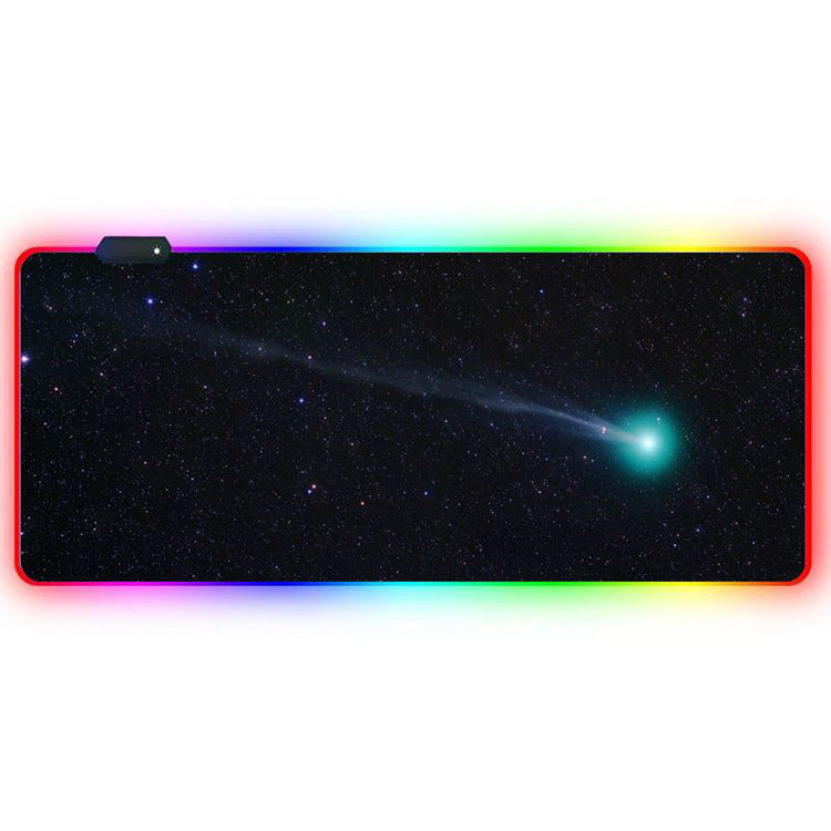RGB LED Gaming Mouse Pad - Extended Non - Slip Desk Mat with Heat Transfer Design - TechTronic