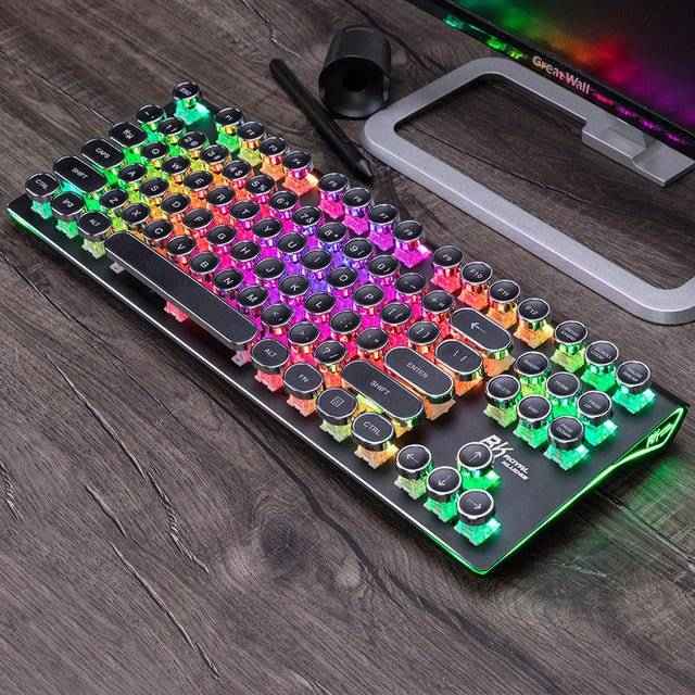 🎮RK G-87 Mechanical Keyboard – Compact & Dual-Mode Connectivity - TechTronic