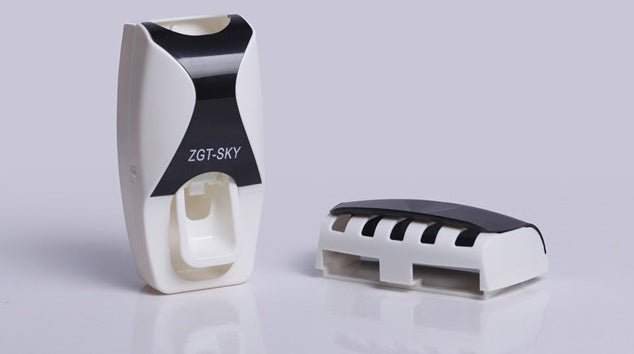 Toothbrush Holder Dust Proof Automatic Squeezer Wash Suit For Lazy Person Toothpaste Squeezer - TechTronic