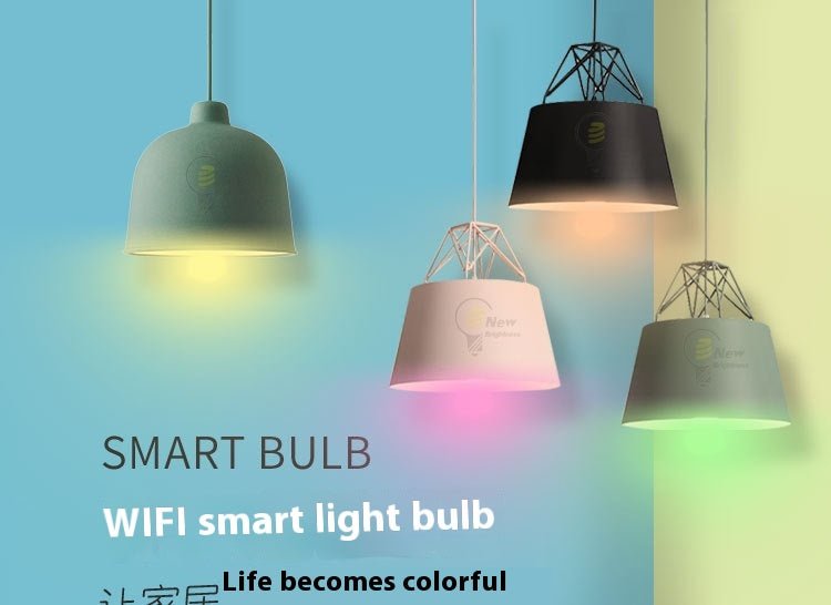 WiFi Smart Bulb RGB+Warm White+Cool White Dimmable - App & Voice Control - TechTronic
