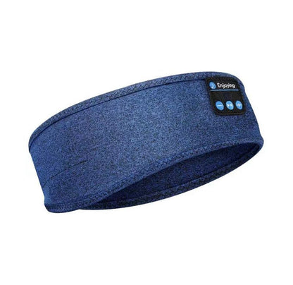 Wireless Bluetooth V5.0 Sports Headband With Music Call Stereo Shading Sleep Headband - TechTronic