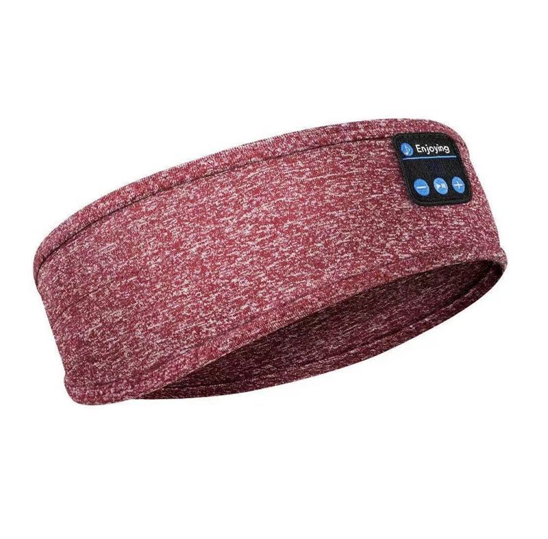Wireless Bluetooth V5.0 Sports Headband With Music Call Stereo Shading Sleep Headband - TechTronic
