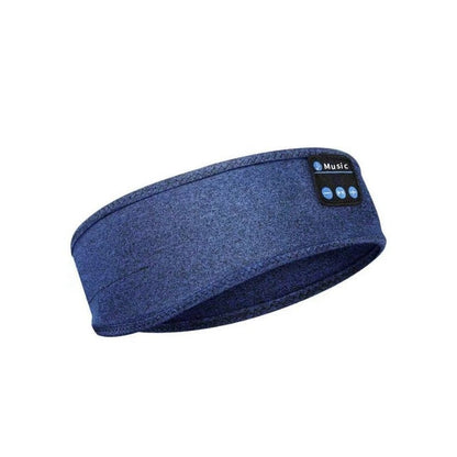 Wireless Bluetooth V5.0 Sports Headband With Music Call Stereo Shading Sleep Headband - TechTronic