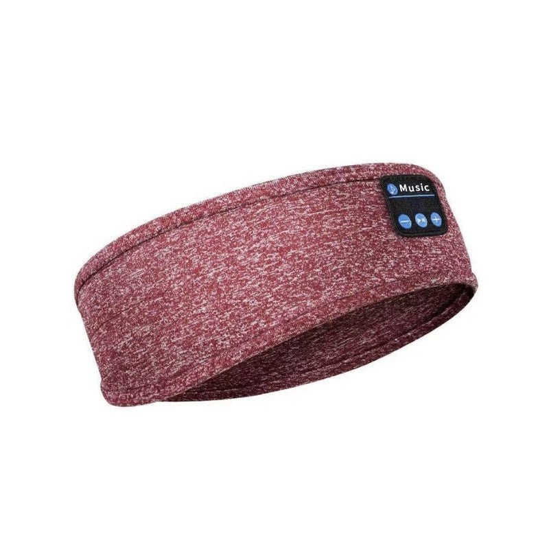 Wireless Bluetooth V5.0 Sports Headband With Music Call Stereo Shading Sleep Headband - TechTronic